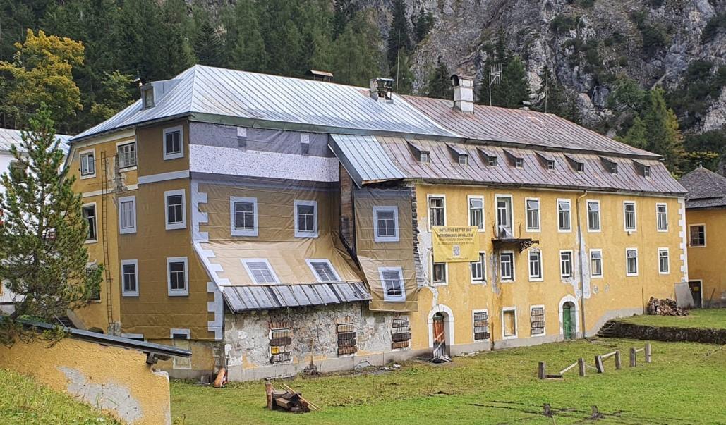 Aktuelle Ansicht Herrenhaus im Halltal